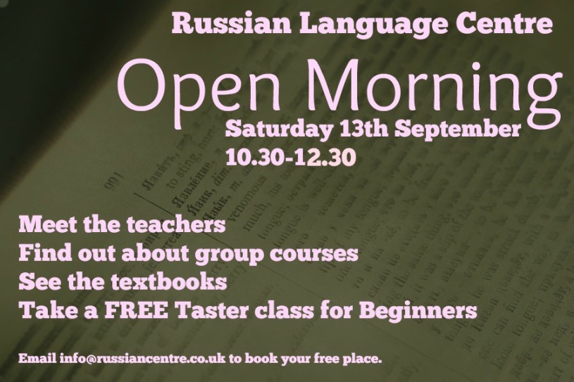 Russian Russian Language Centre Invites 89